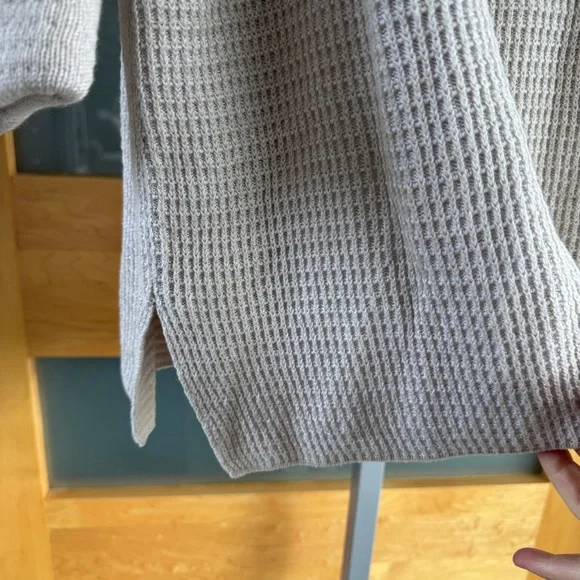 Eileen Fisher Soft Beige Turtleneck Sweater - Picture 5 of 7